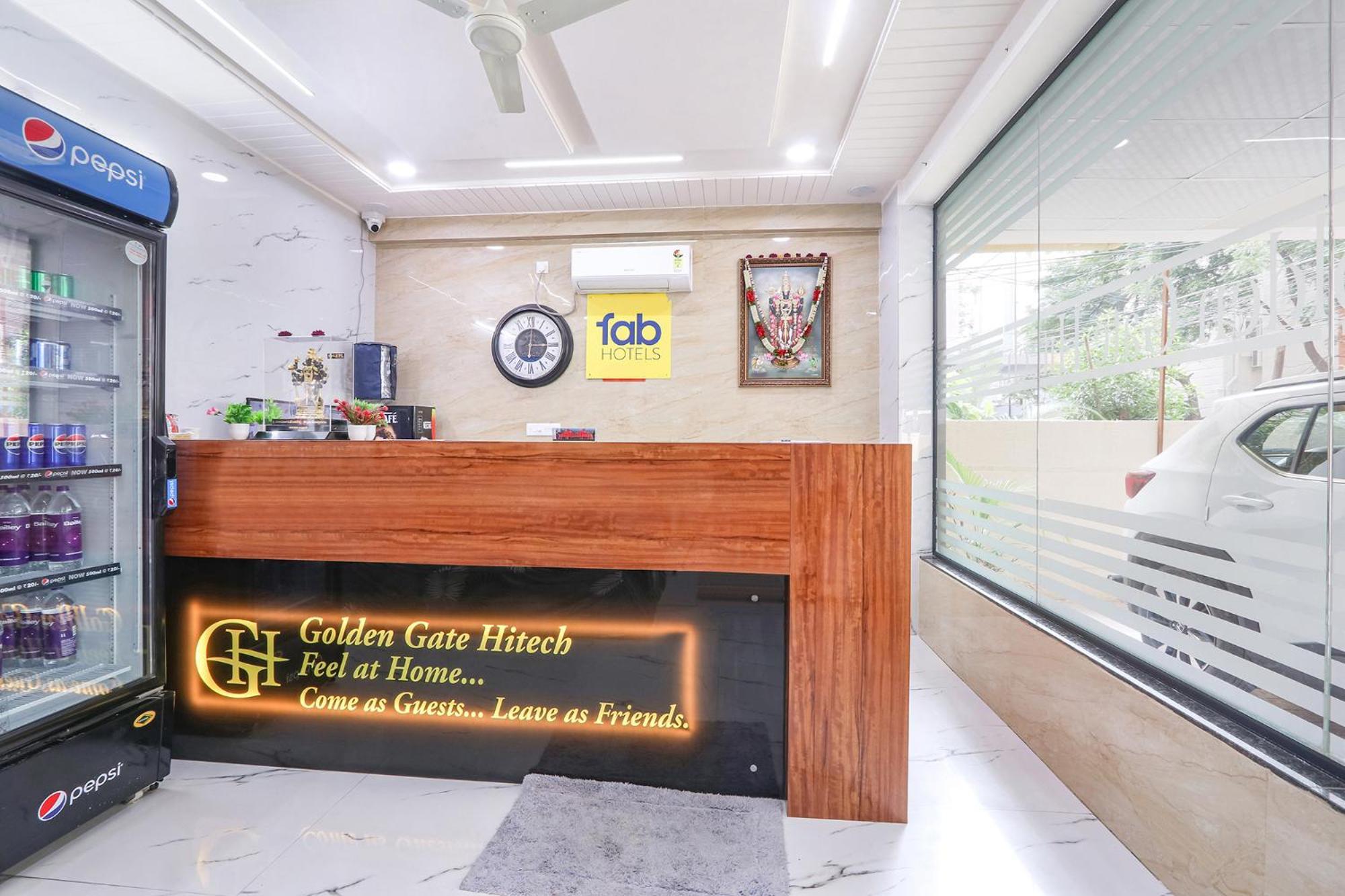Fabhotel Golden Hitech - Nr Hitech City Hyderabad Exteriör bild